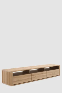 TV-Benk - Oak Shadow 3 Skuffer