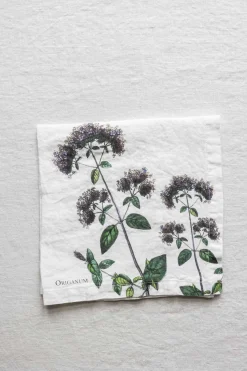 Tøyserviett - Aromatic Herbs 45x45cm Oregano