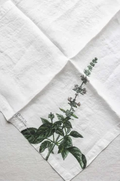 Tøyserviett - Aromatic Herbs 45x45cm Basilikum