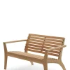 Utebenk - Regatta Lounge 133x72x74cm Sete h40cm Teak