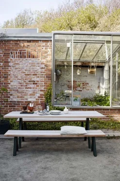 Utebord - Overlap 220x90xh74cm Hunter Green