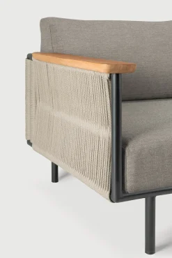 Utesofa - Corbey 2-seter Sort/Silt