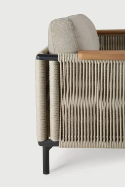 Utesofa - Corbey 2-seter Sort/Oyster