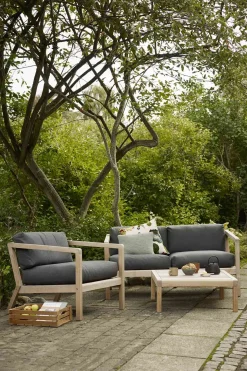 Utesofa - Virkelyst 2-Seter Teak/Charcoal