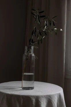 Vase - Glass H34cm Klar