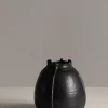 Vase - Graine H17cm Noir Mat