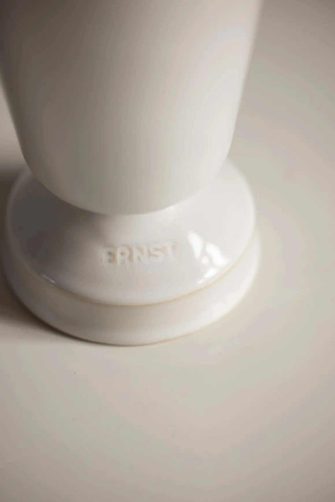 Vase - H21,5cm Naturhvit