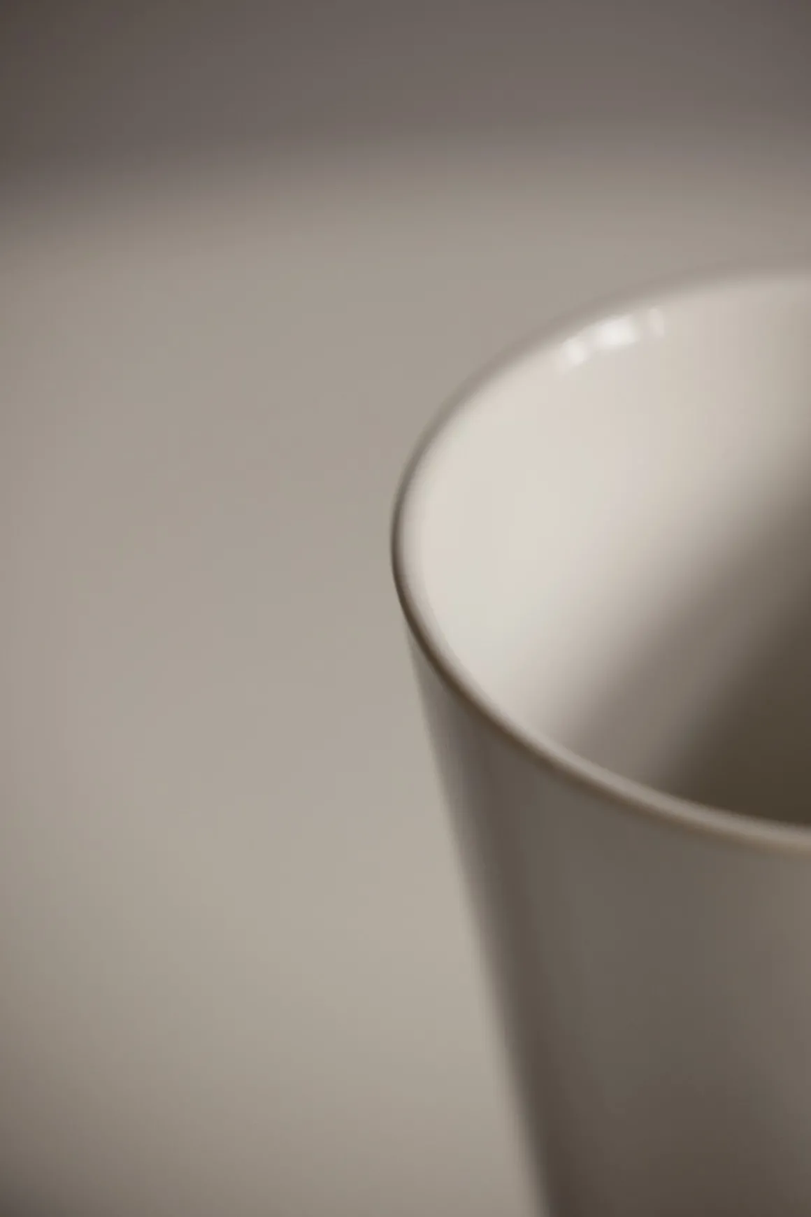 Vase - H21,5cm Naturhvit