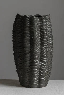 Vase - Keramikk H43cm Grønn