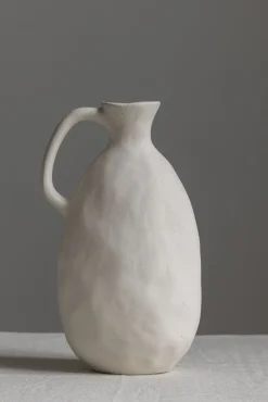 Vase - Porselen H29,3cm Hvit
