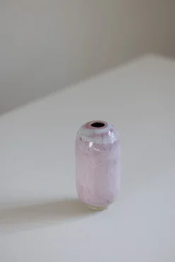 Vase - Yuki Mini Cream Cerise