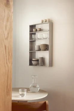 Vegghylle - Taper Wall Shelf, Stainless Steel