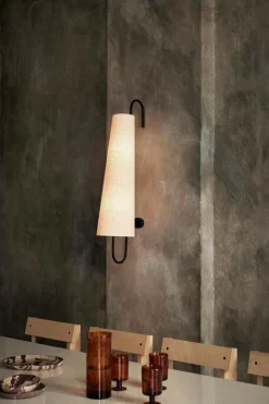 Vegglampe - Ancora Wall Lamp 100 Black/Natural