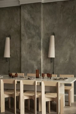 Vegglampe - Ancora Wall Lamp 100 Black/Natural