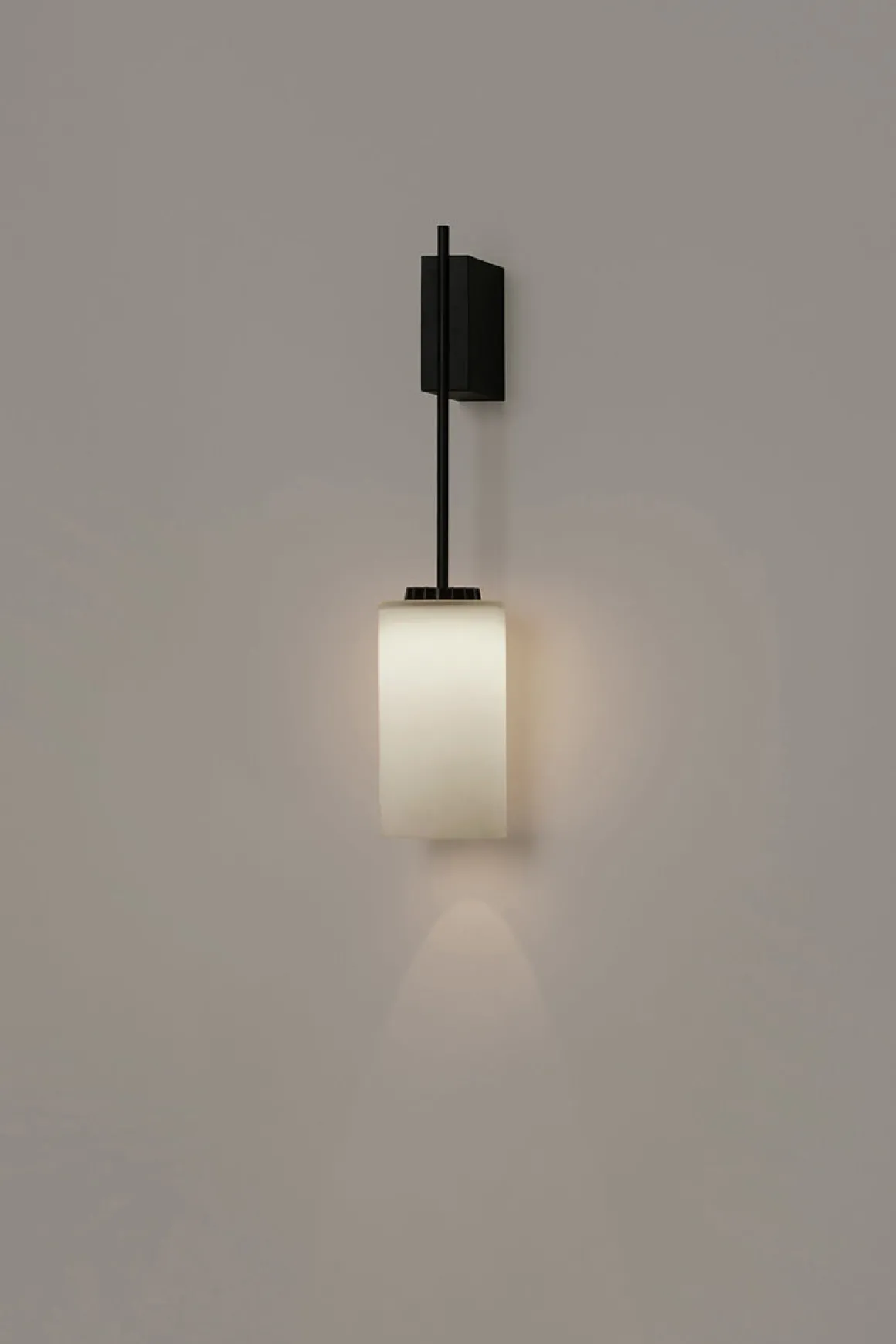 Vegglampe - Cirio White Opal Glass