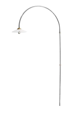 Vegglampe - Hanging Lamp N2 75x180cm Unlaquered Steel