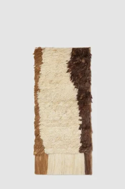 Veggteppe - Edge Wall Rug Off-white/Coffee
