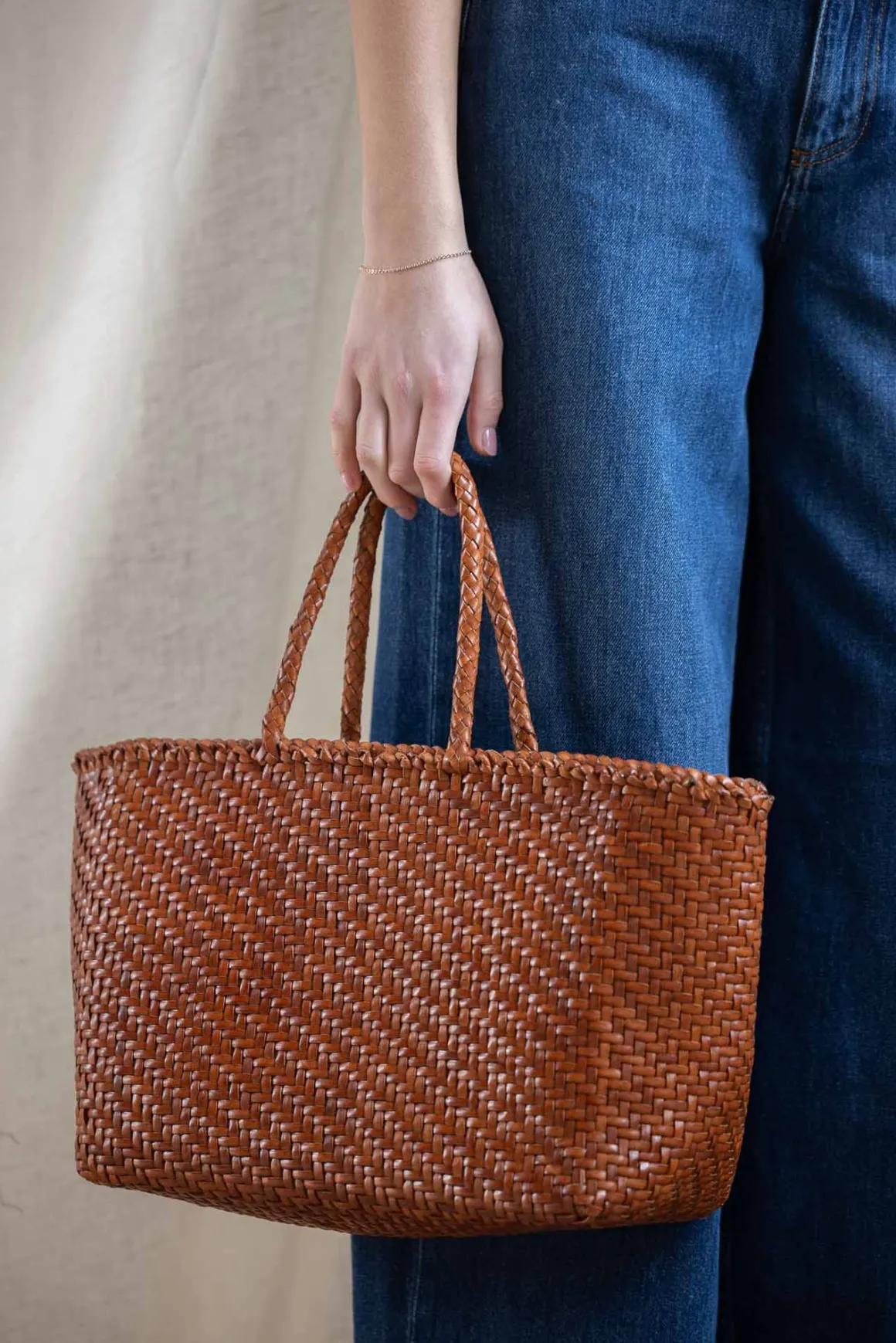 Veske - Basket Big Tan