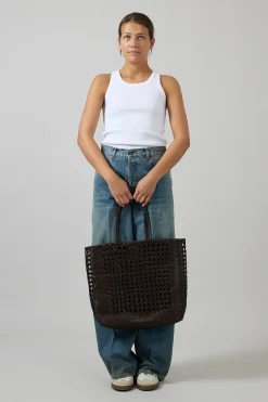 Veske - Cannage Dark Brown