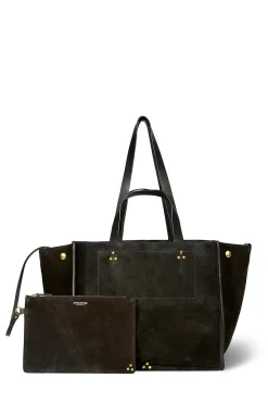 Veske - Leon M Noir Split Suede