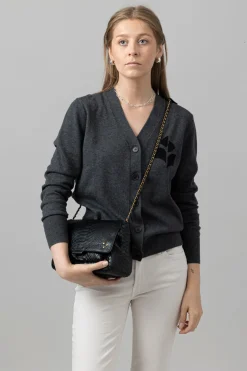 Veske - Lulu M Noir Python