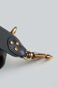 Veskestropp - Anse Simple Noir Brass