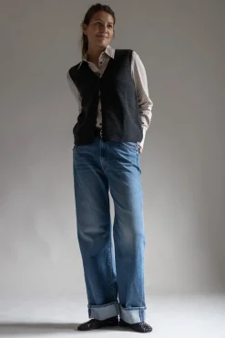 Vest - Charles Charcoal Grey