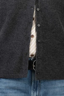 Vest - Charles Charcoal Grey