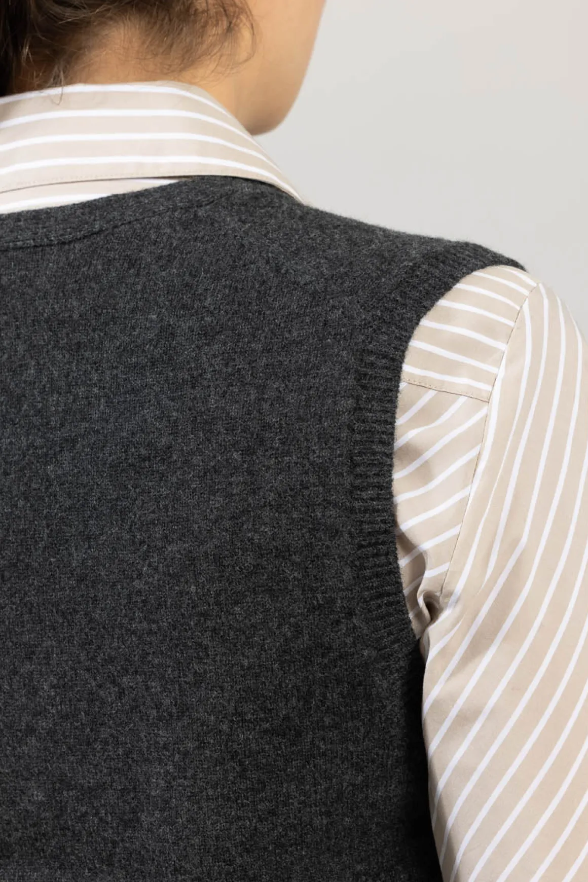 Vest - Charles Charcoal Grey