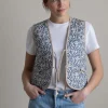 Vest - Daisy Faria Flowers/Empress Blue